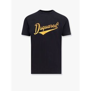 Dsquared2 Men Cool Fit Cotton T-Shirt With Logo Print